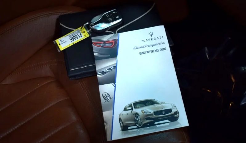2014 Maserati Quattroporte S Q4 3.0L AWD full